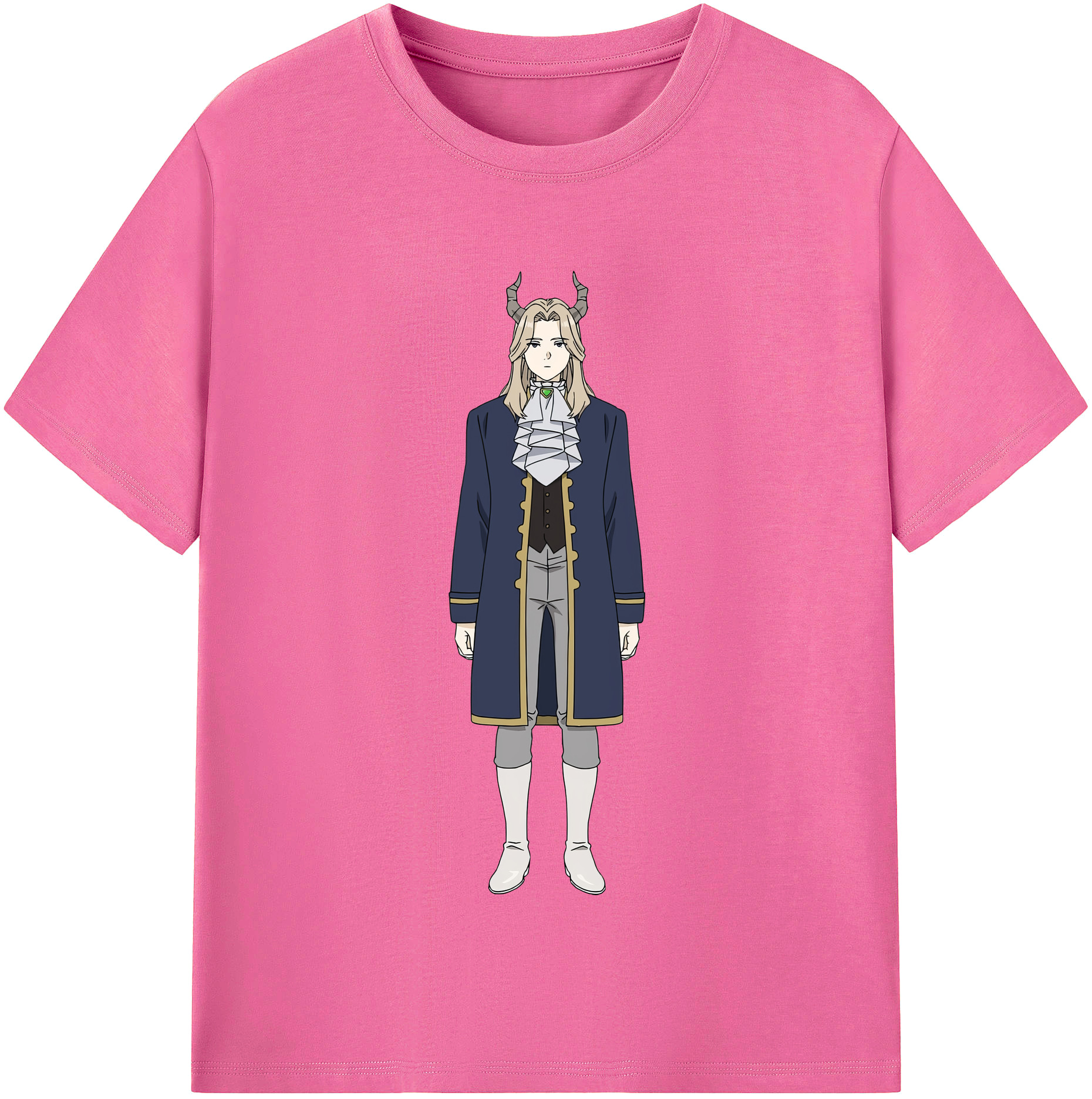 （画像用） 葬送のフリーレン Frieren レディースカジュアルプリントTシャツ（綿100％）
